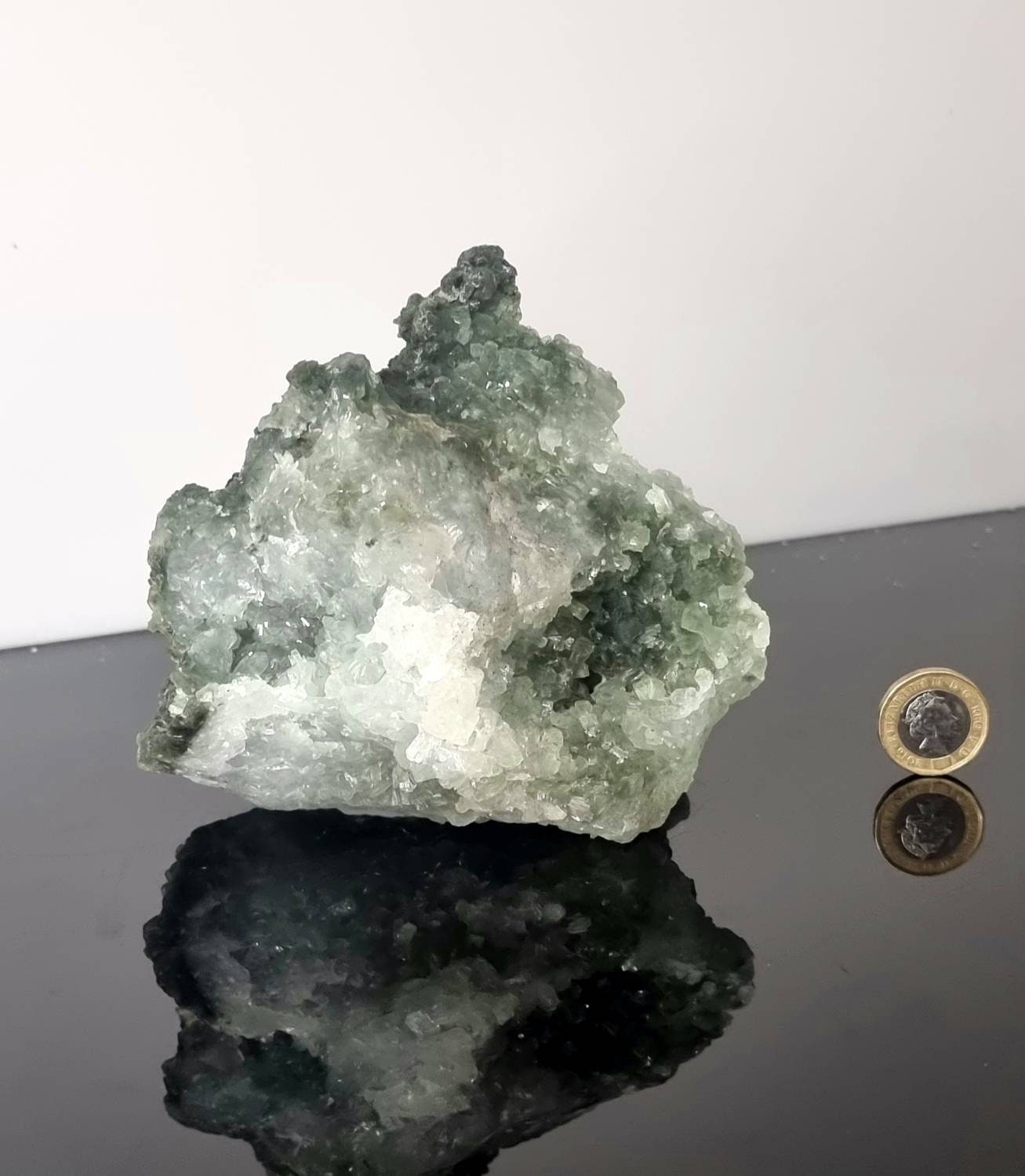 31) Extra Large Prehnite Crystal Cluster 1.16 KG