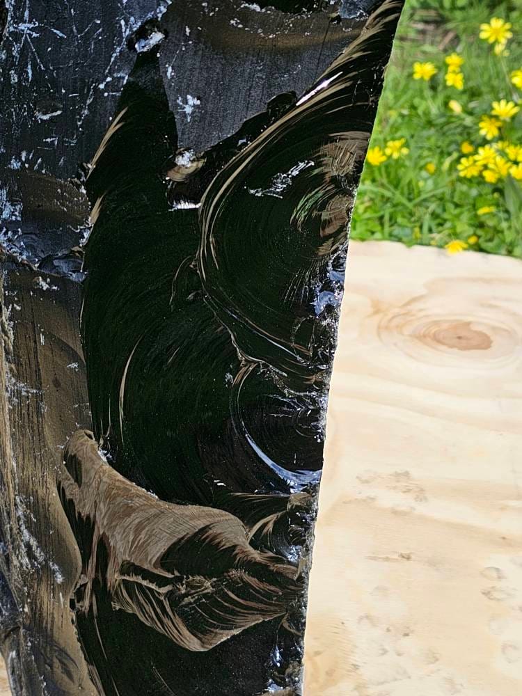black crystals interior design