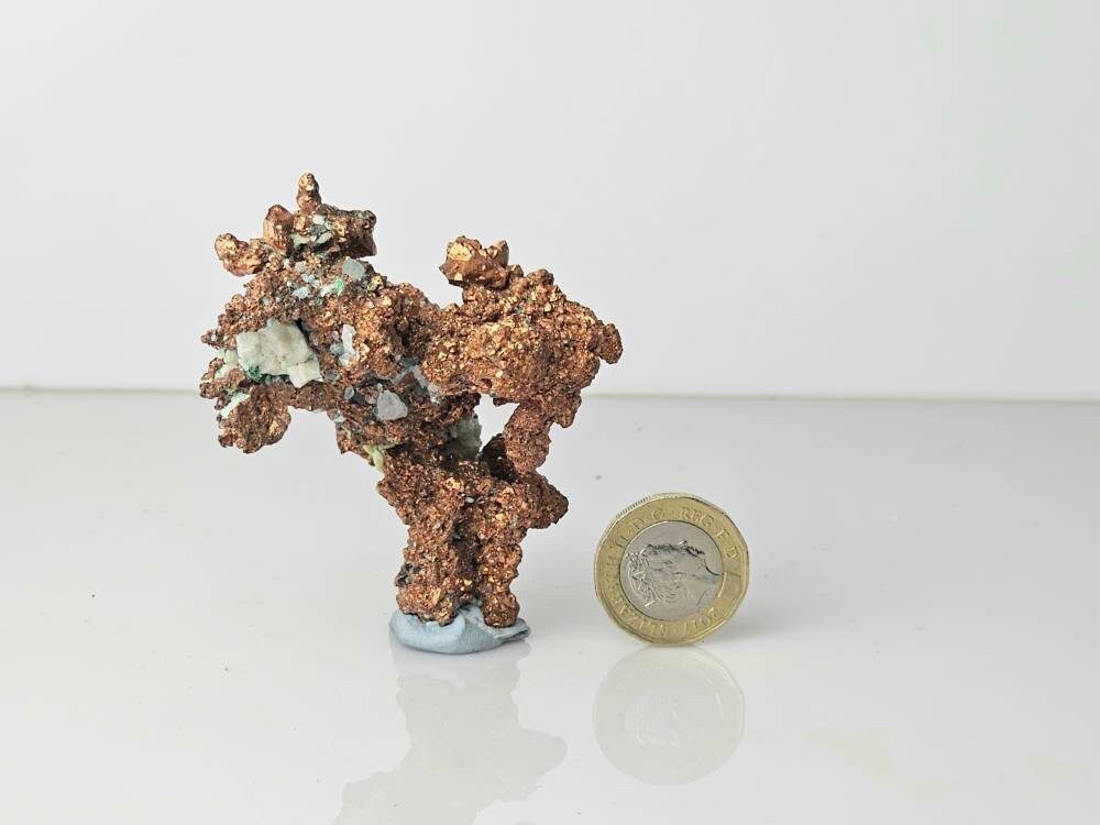 24) large Native Natural Copper Crystal