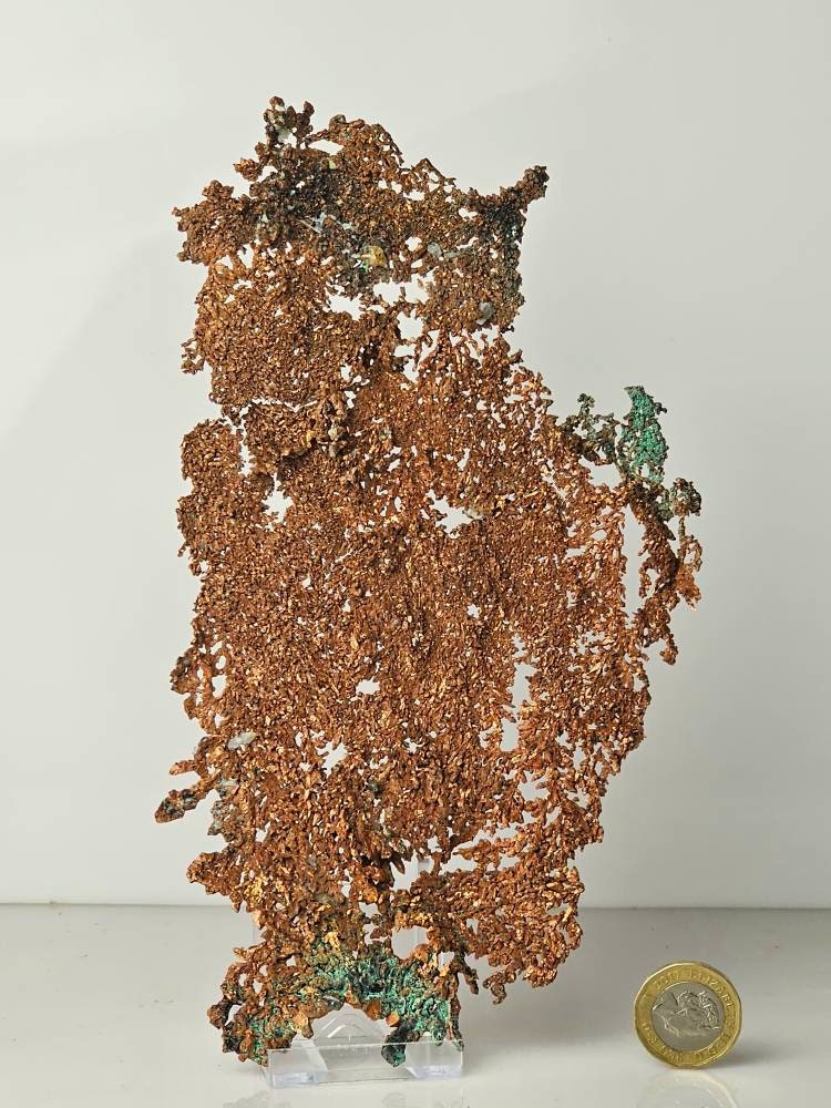 22) large Native Natural Copper Crystal