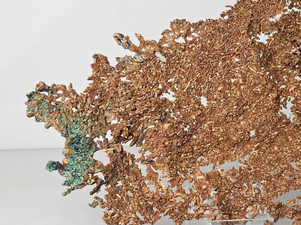 22) large Native Natural Copper Crystal