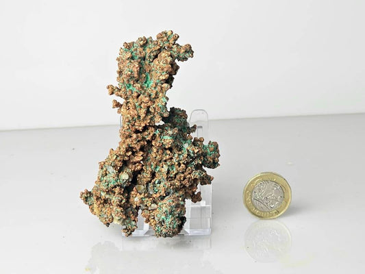 14) large Native Natural Copper Crystal