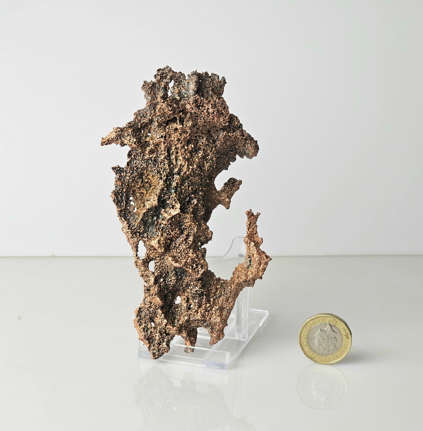 46) Native Natural Copper Crystal