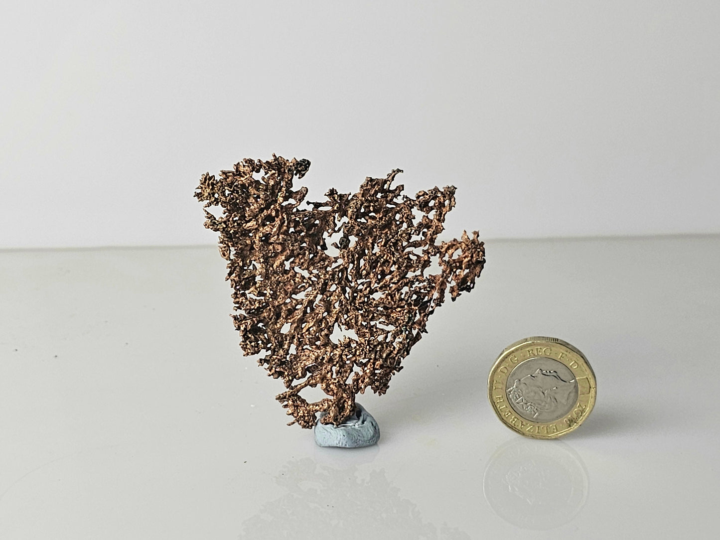 44) Native Natural Copper Crystal