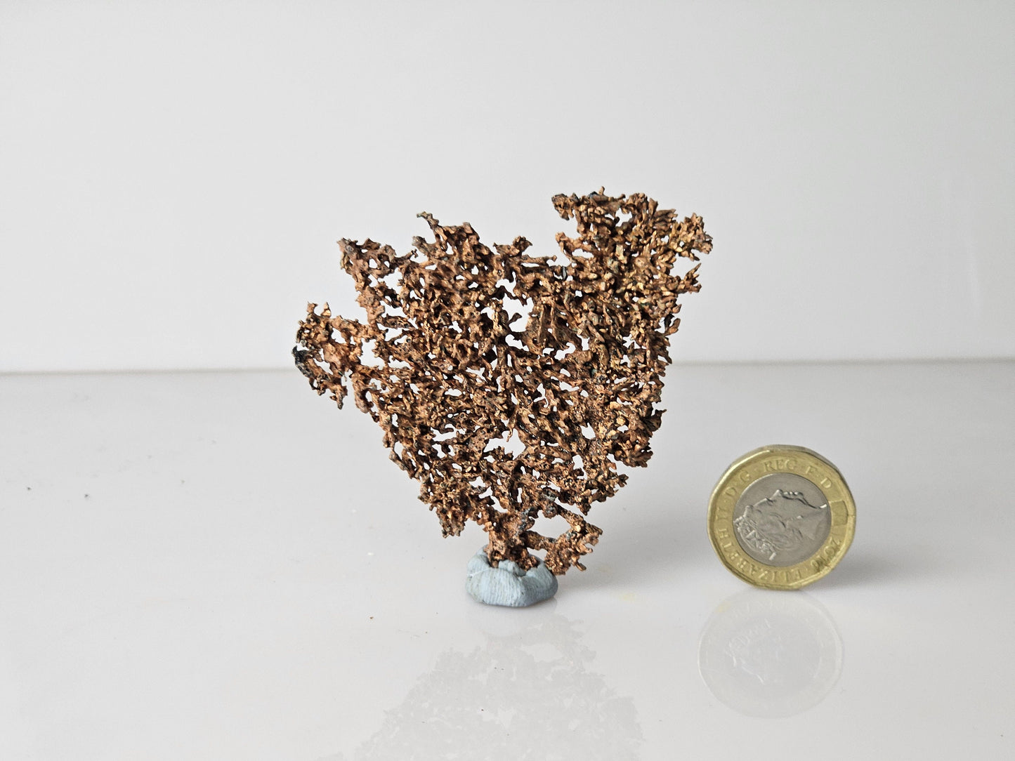 44) Native Natural Copper Crystal