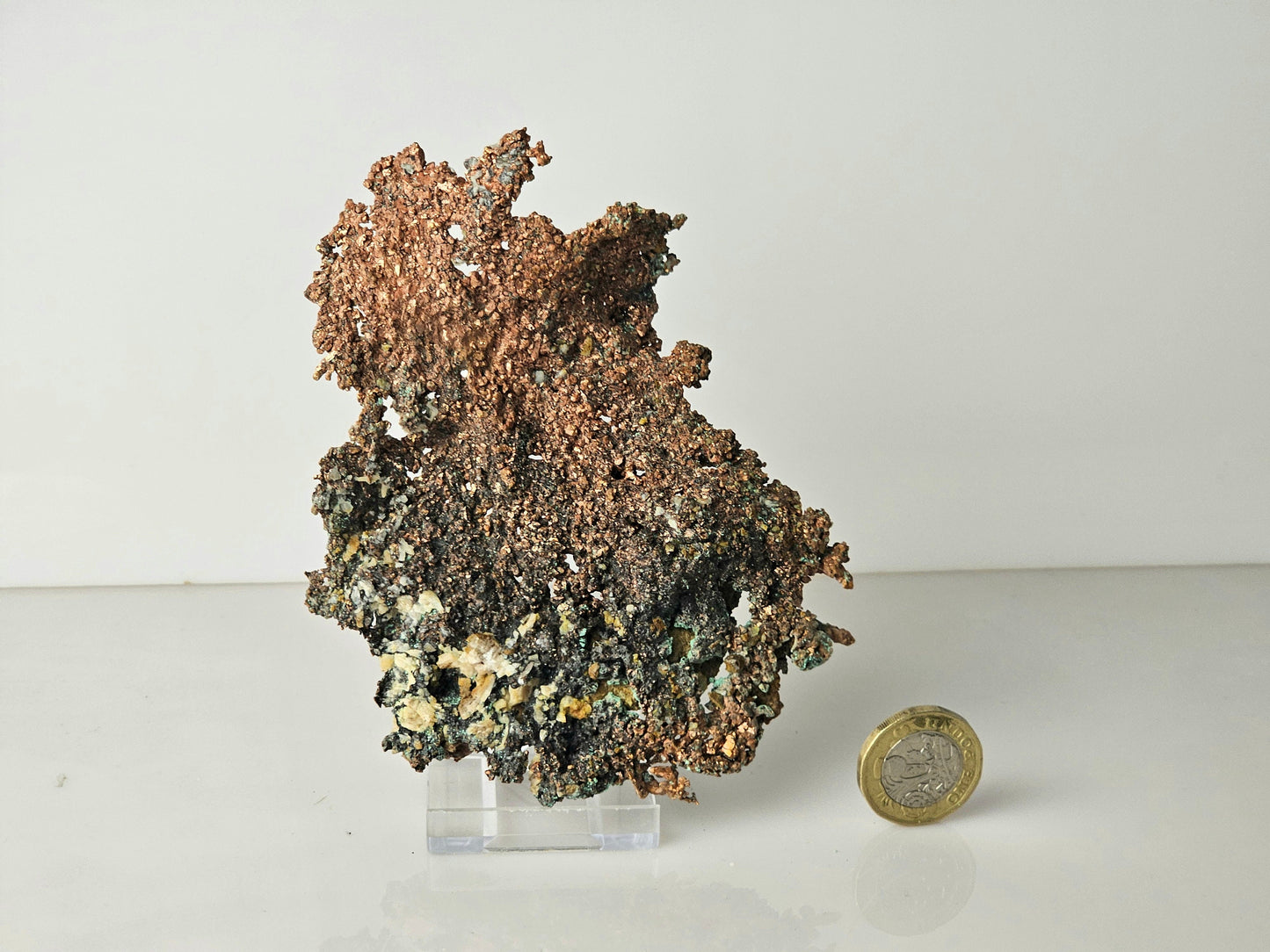 41) Native Natural Copper Crystal