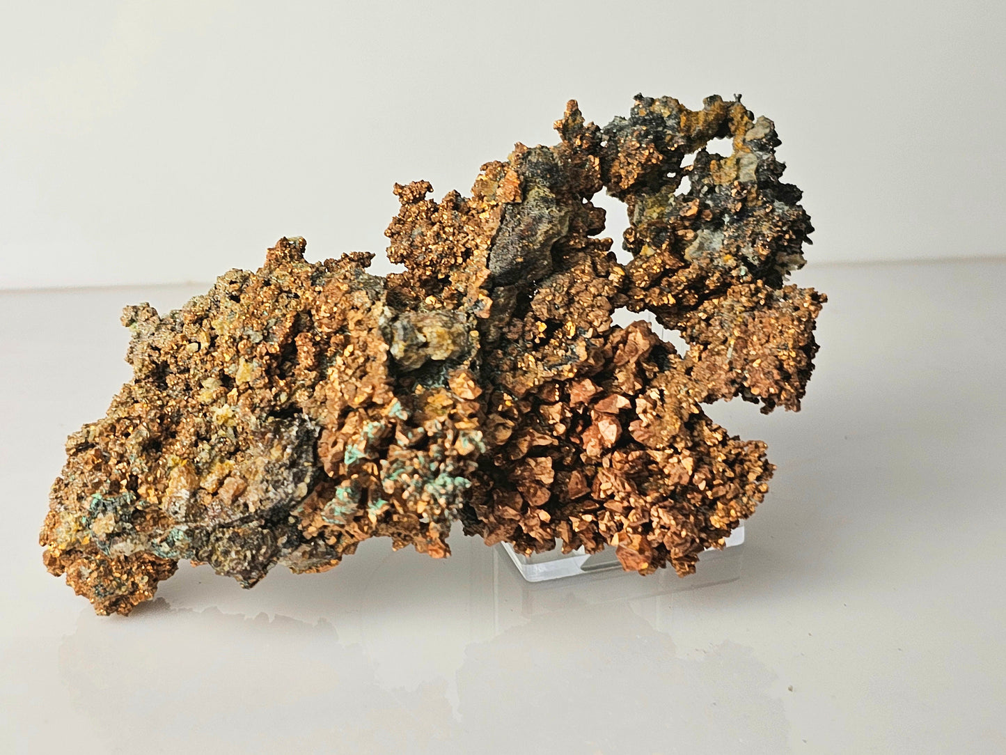 32) large Native Natural Copper Crystal