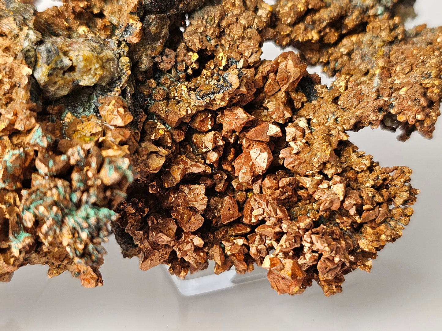 32) large Native Natural Copper Crystal