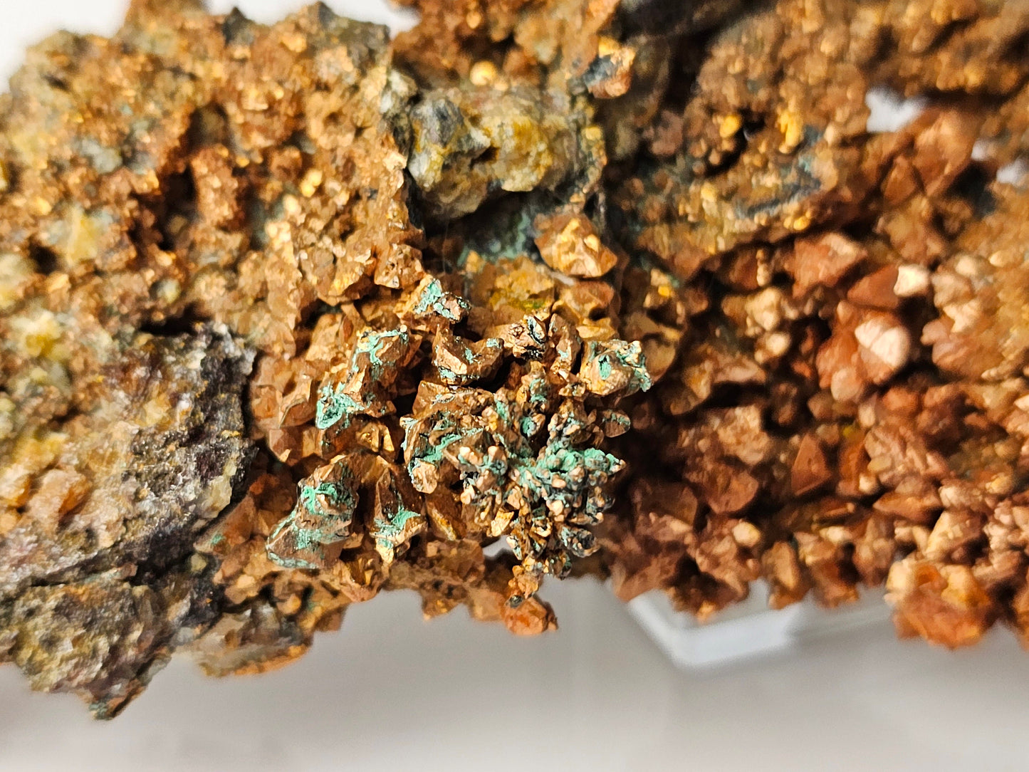 32) large Native Natural Copper Crystal