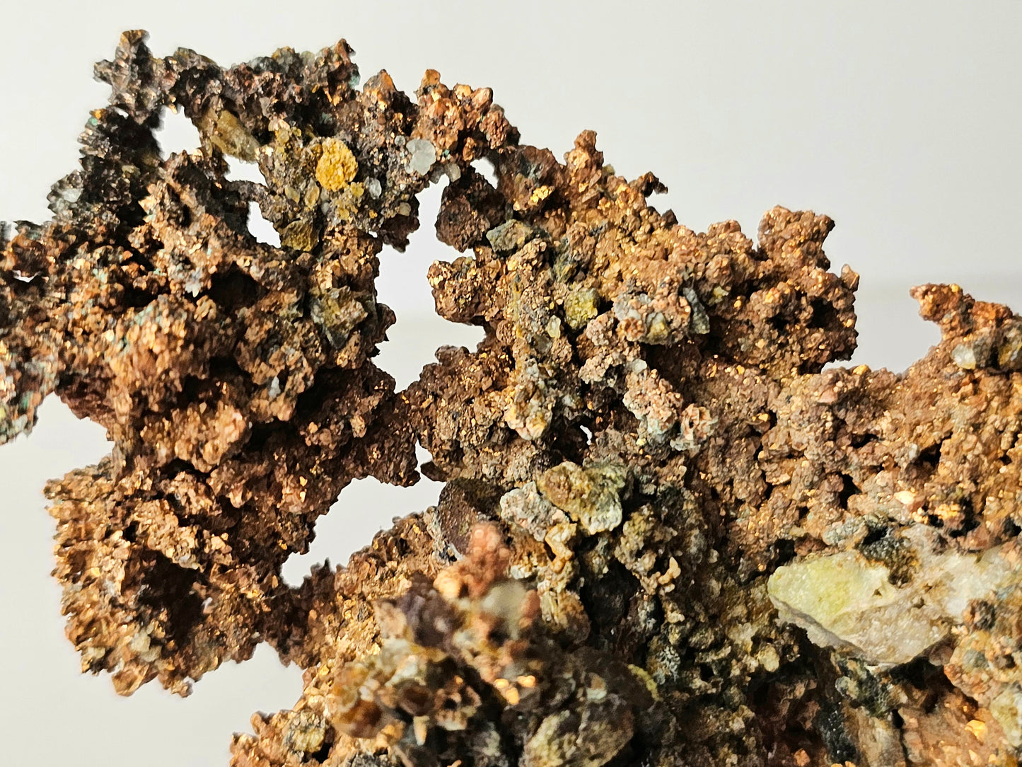 32) large Native Natural Copper Crystal