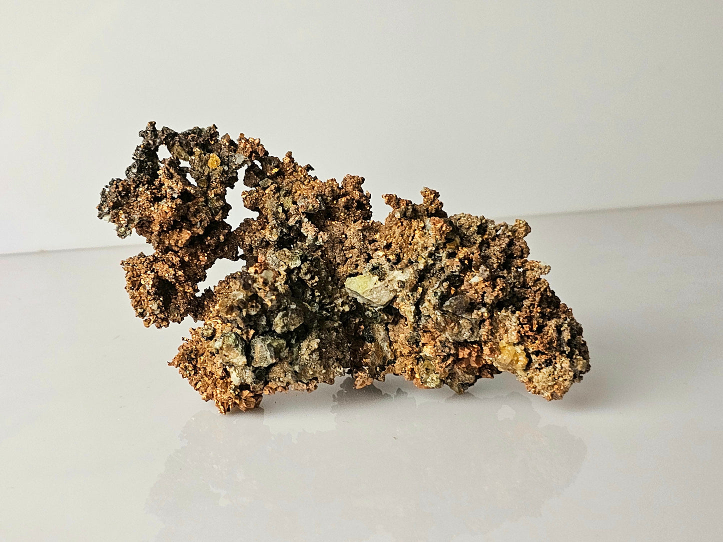 32) large Native Natural Copper Crystal