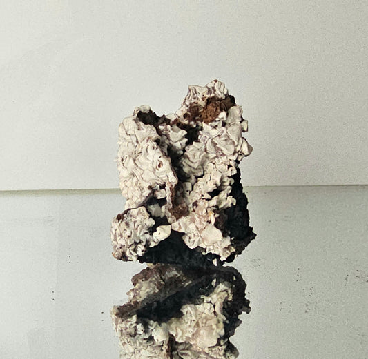 2) Calcite Crystal On Goethite