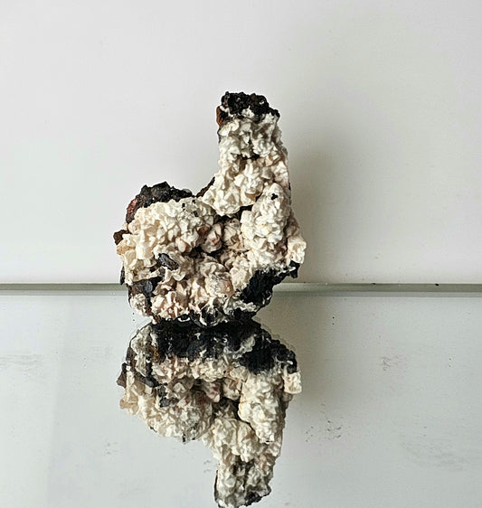 Calcite Crystal On Goethite