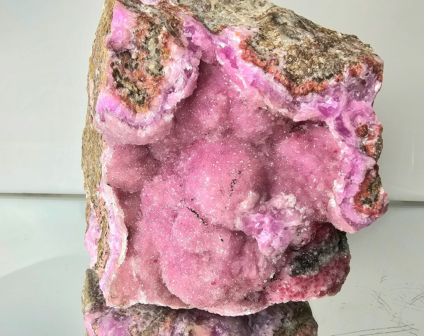 Large Cobalt Calcite Crystal