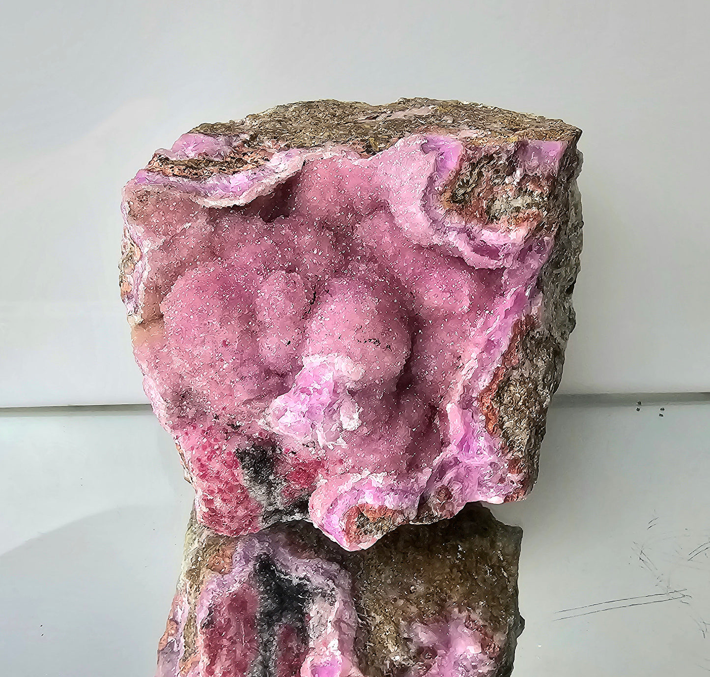 Large Cobalt Calcite Crystal