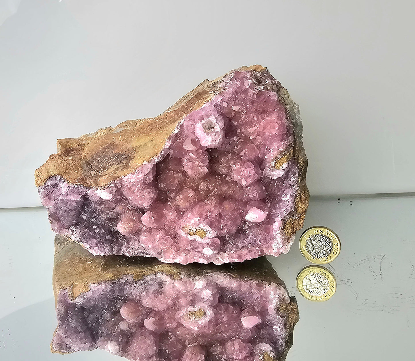 Large Cobalt Calcite Crystal