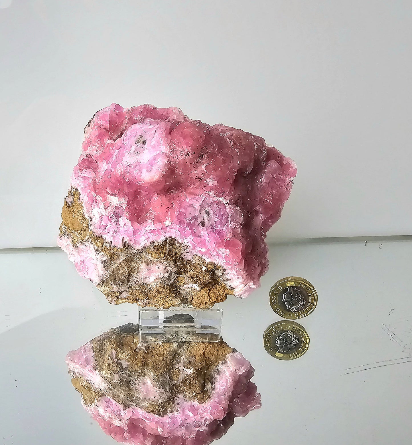 Large Cobalt Calcite Crystal