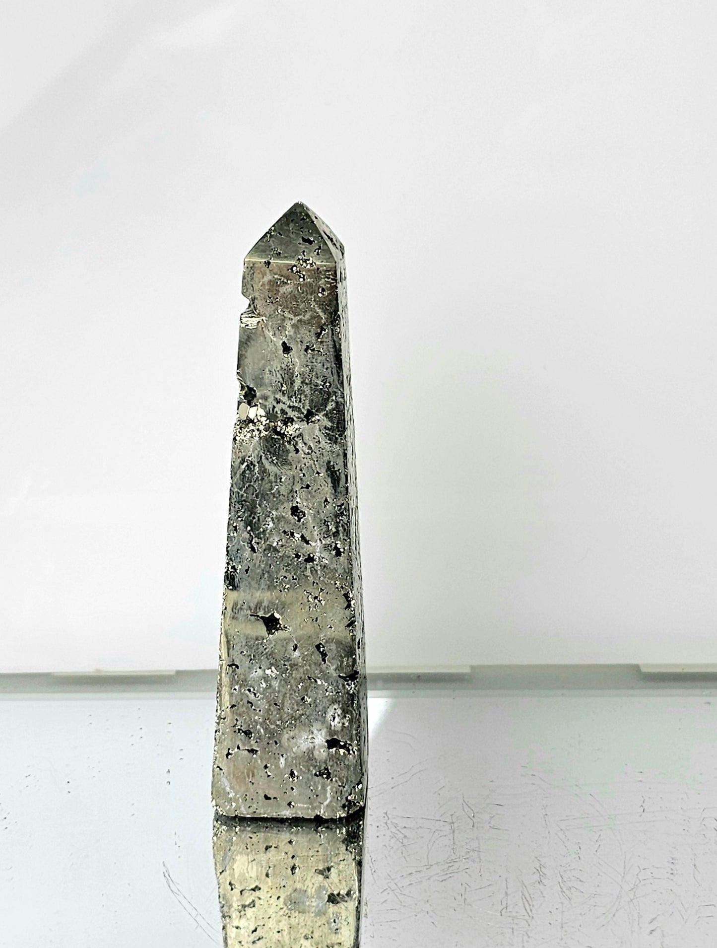 Pyrite Crystal Obelisk (#6)