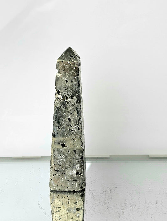 Pyrite Crystal Obelisk (#6)