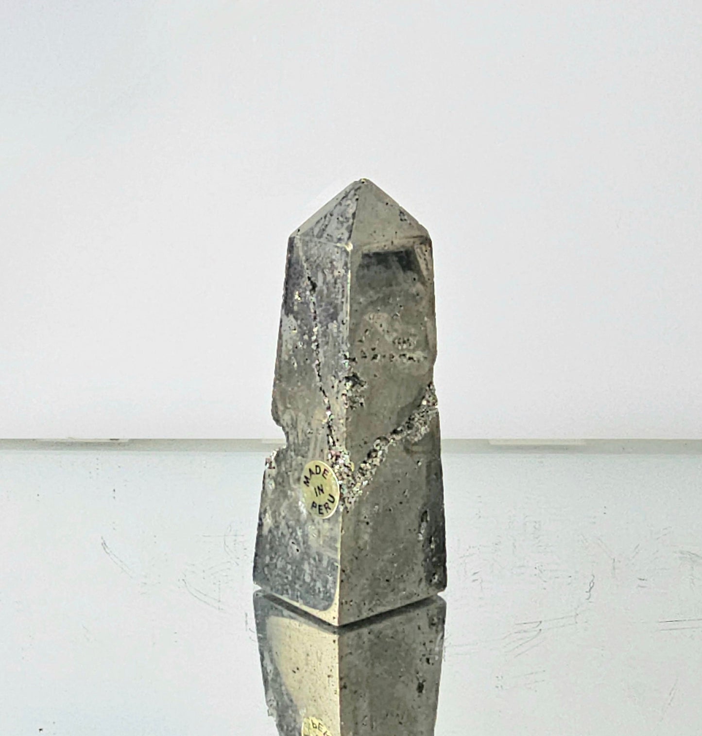 Pyrite Crystal Obelisk (#2)