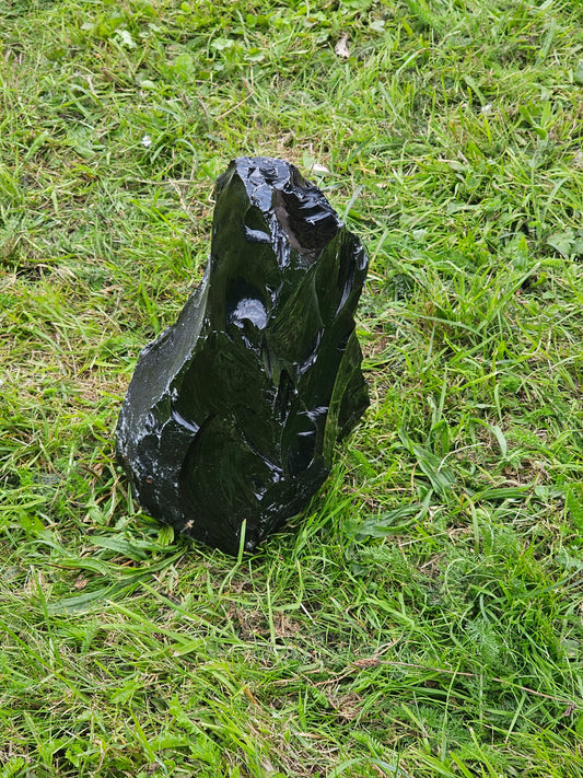 Natural Obsidian Crystal Freeform 8.8 KG