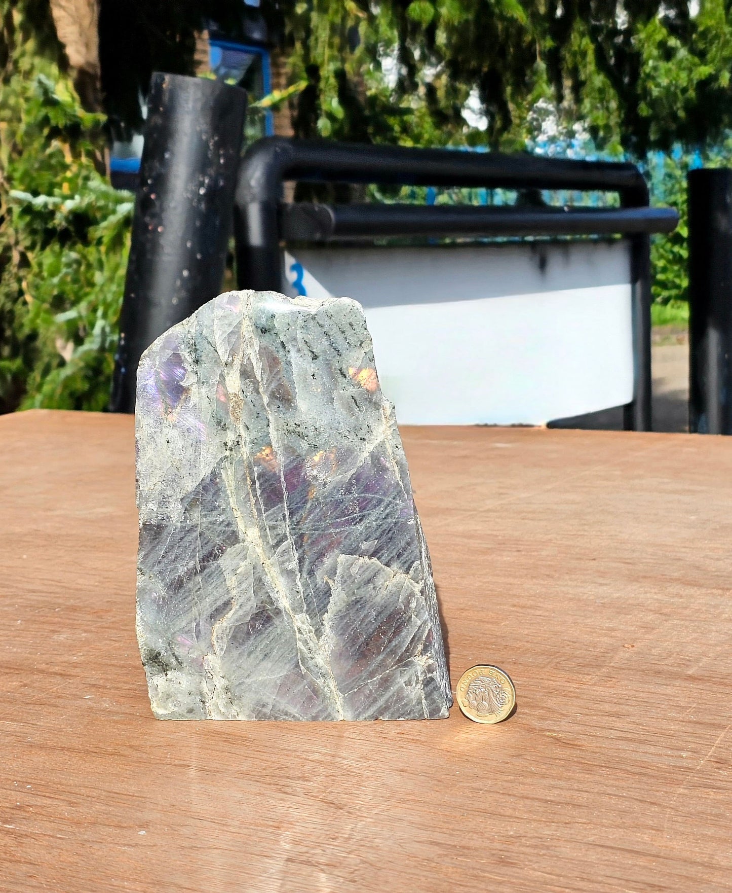 Large Purple Labradorite Crystal (#5)