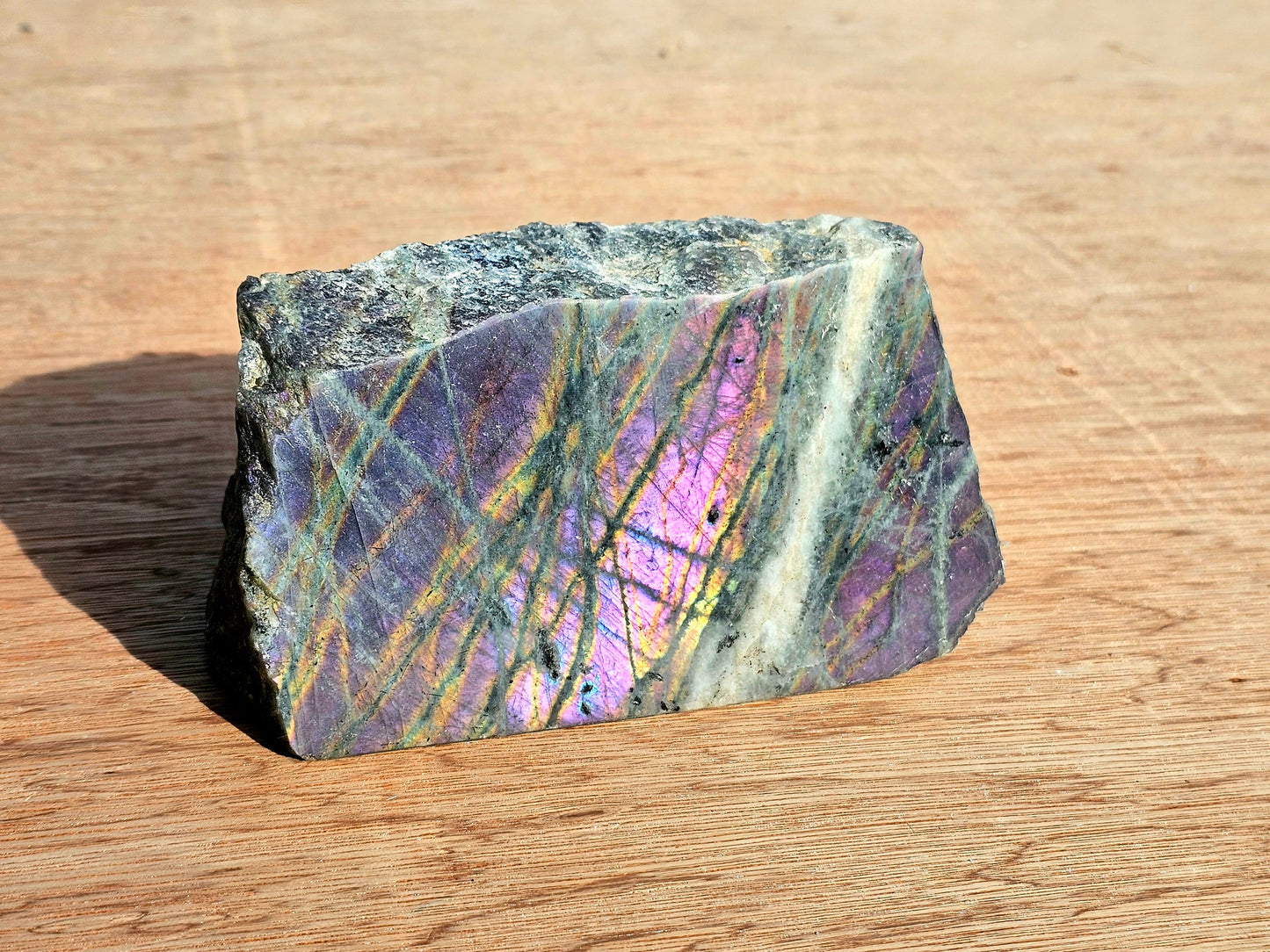 Large Purple Labradorite Crystal (#4)