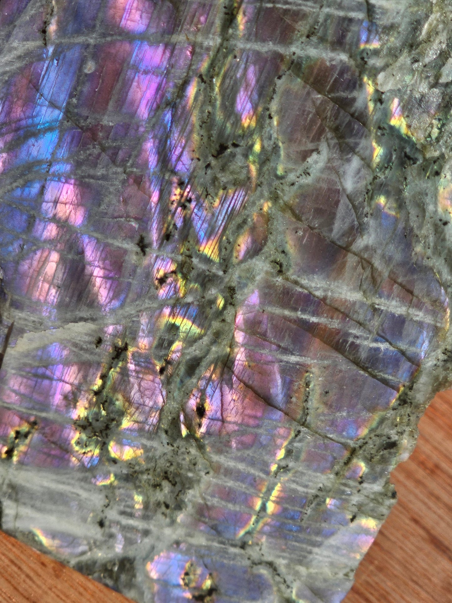 Large Purple Labradorite Crystal (#1)