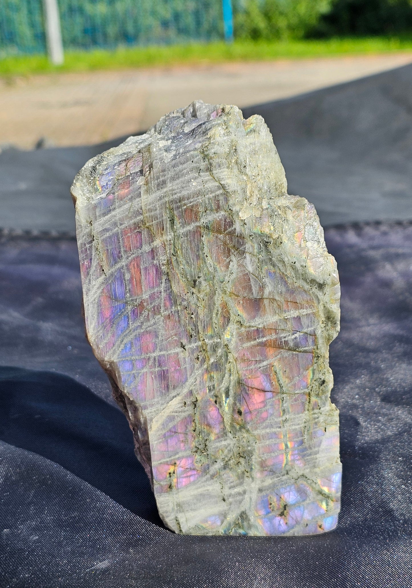 Large Purple Labradorite Crystal (#1)