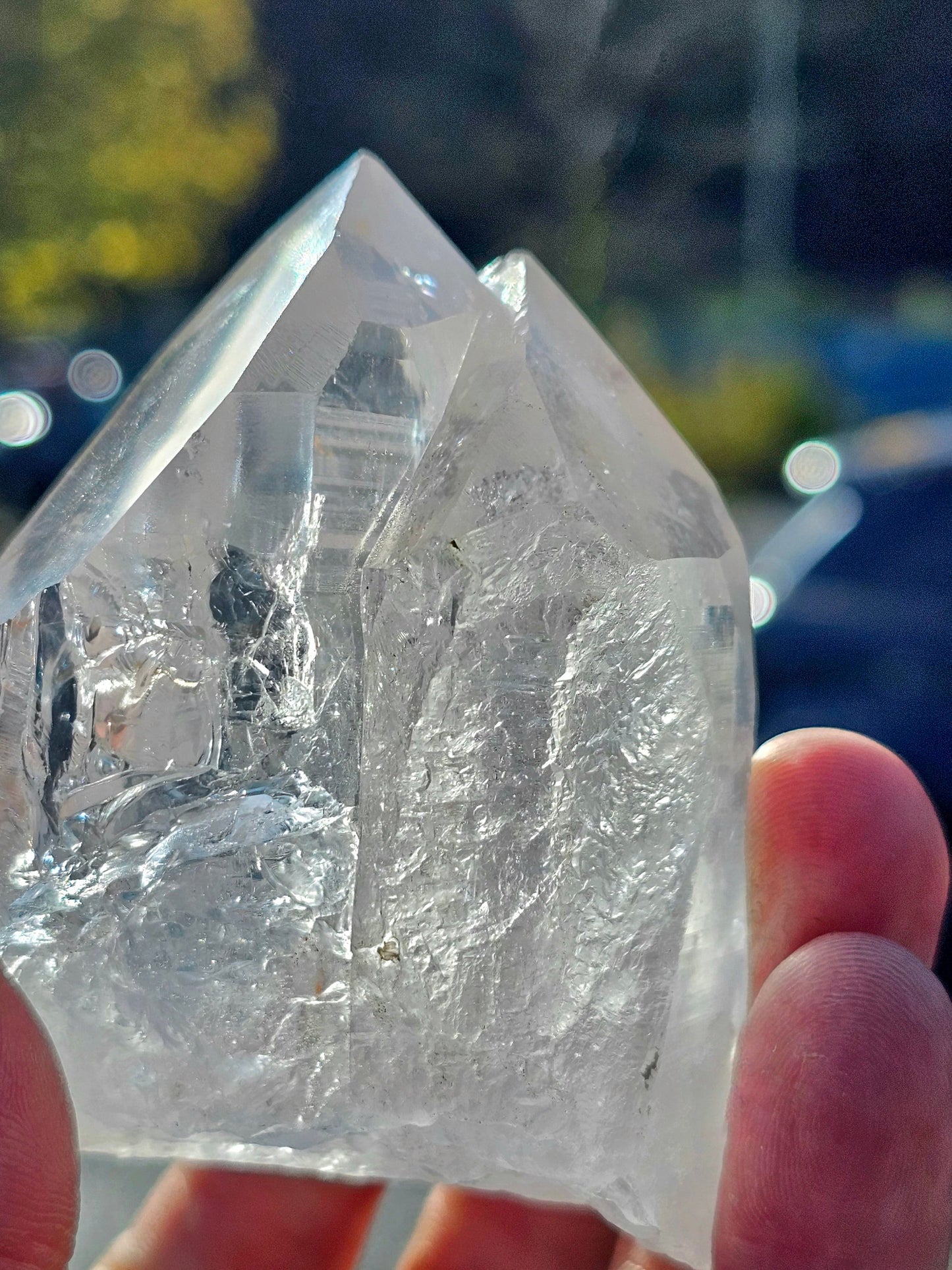 Large Lemurian Crystal Point (#1)