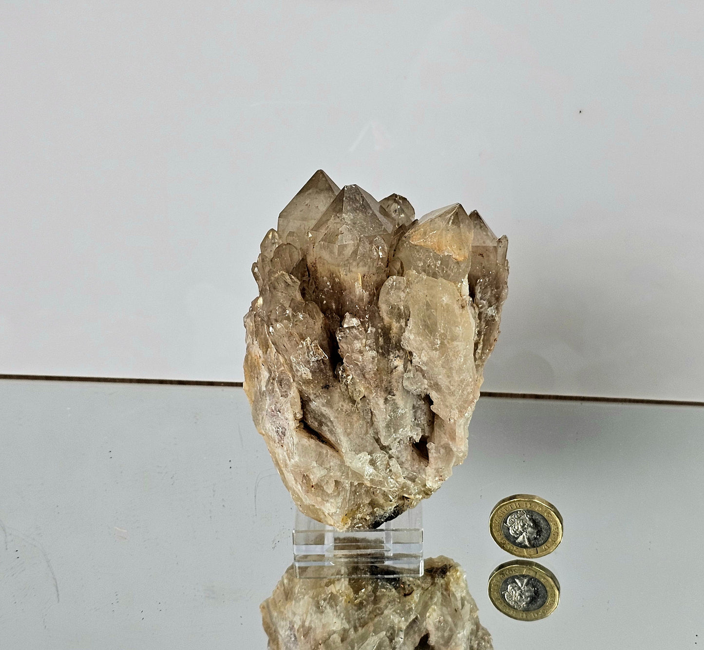 Large kundalini Citrine Natural Crystal (#51)