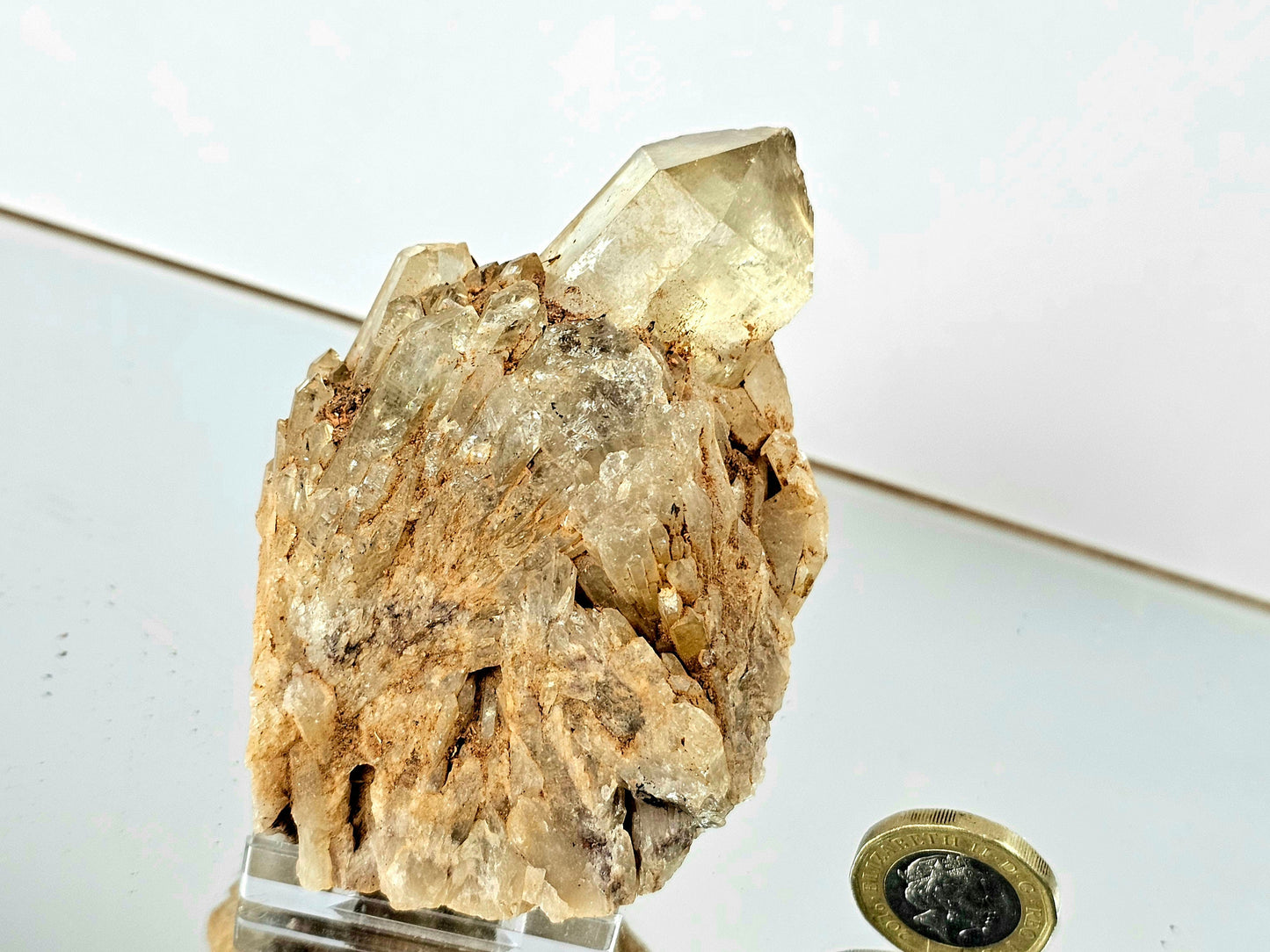 kundalini Citrine Natural Crystal (#40)