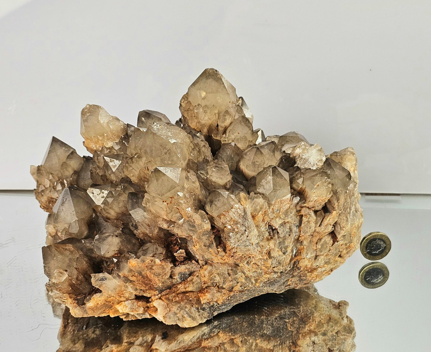 Very Large kundalini Citrine Natural Crystal (#44)