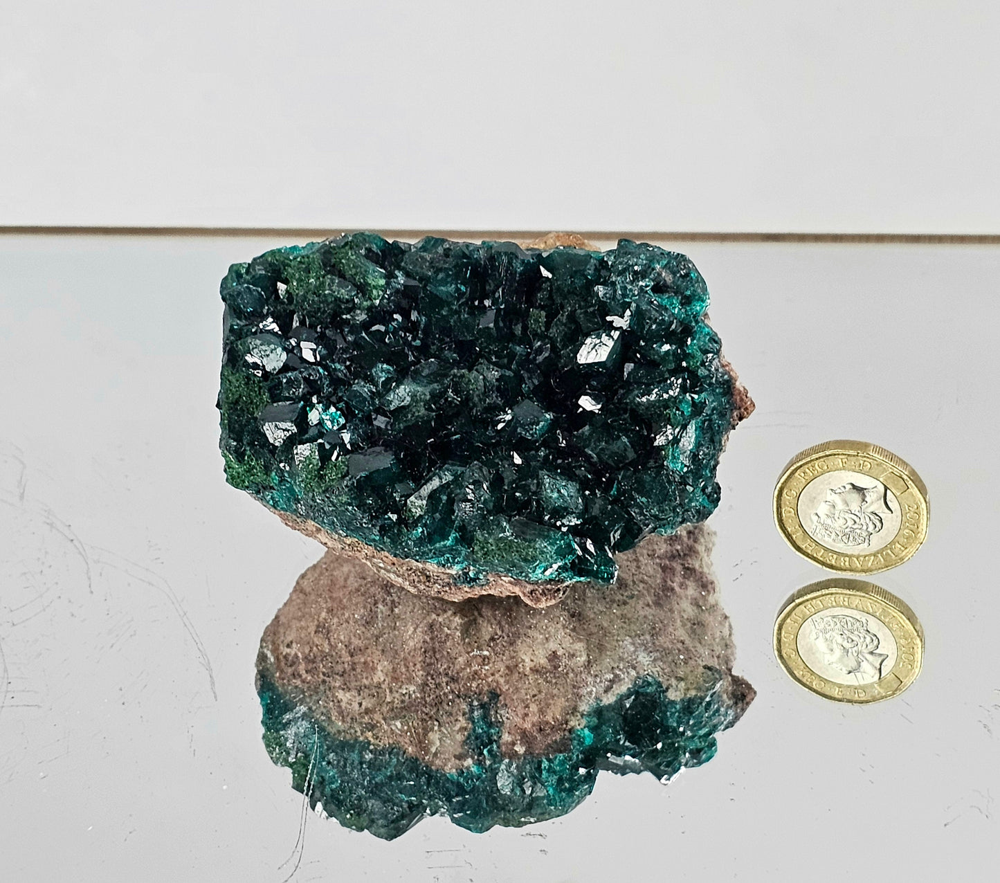 Exceptional Large Dioptase Crystal