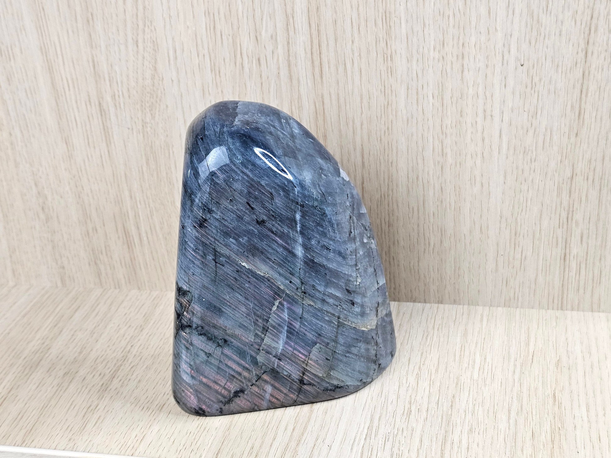 high quality purple labradorite crystal