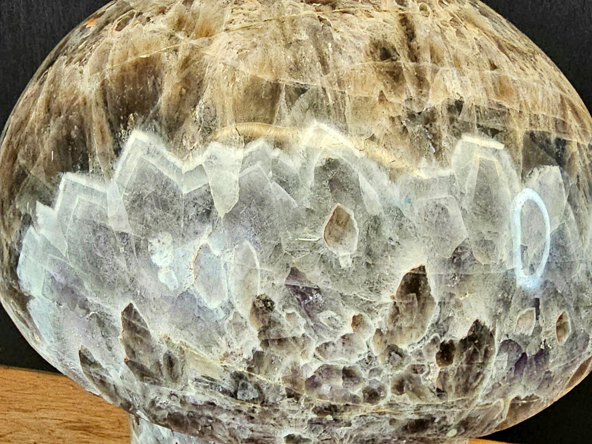large crystal mushroom