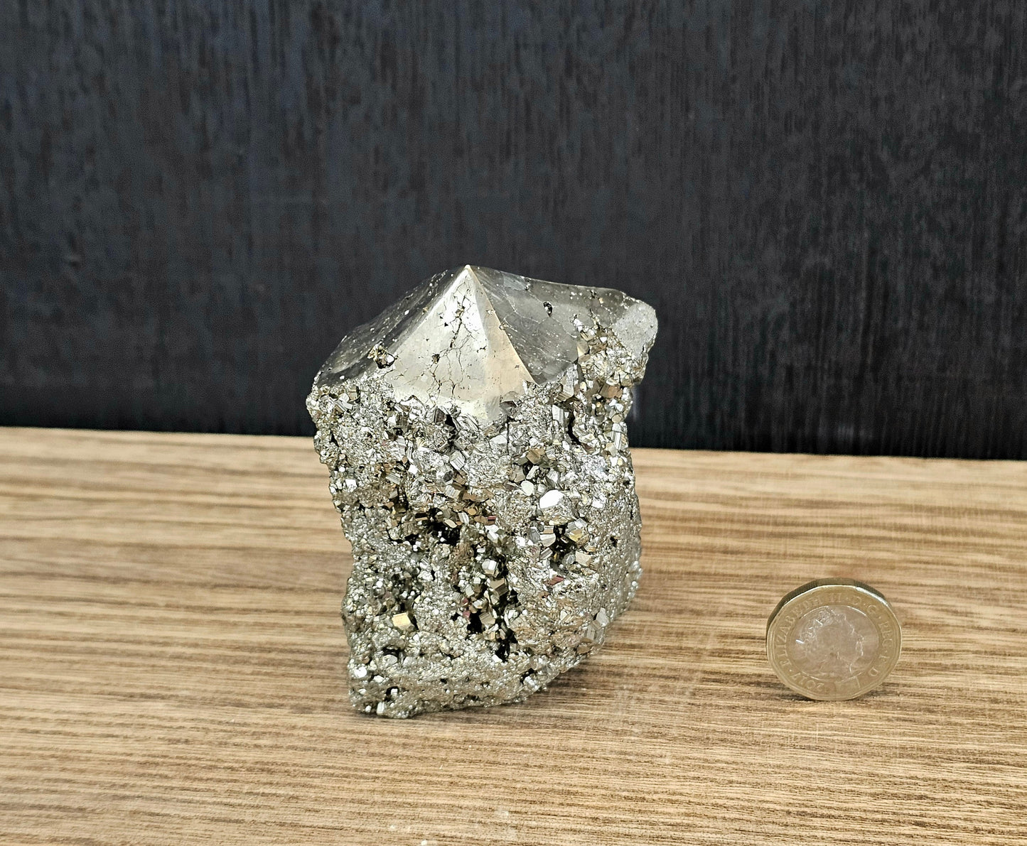 Large Pyrite Crystal Freeform / Tower (#15)