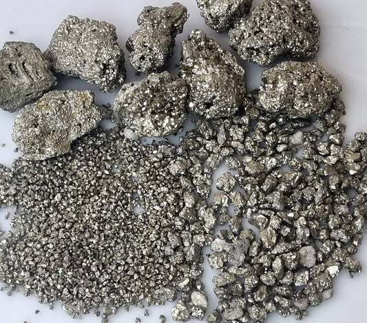 Pyrite chips -small / large grain nugget
