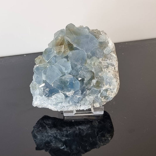 39) Large Celestite Crystal Geode
