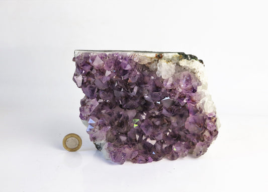 AM27) Large Amethyst Crystal Natural Geode