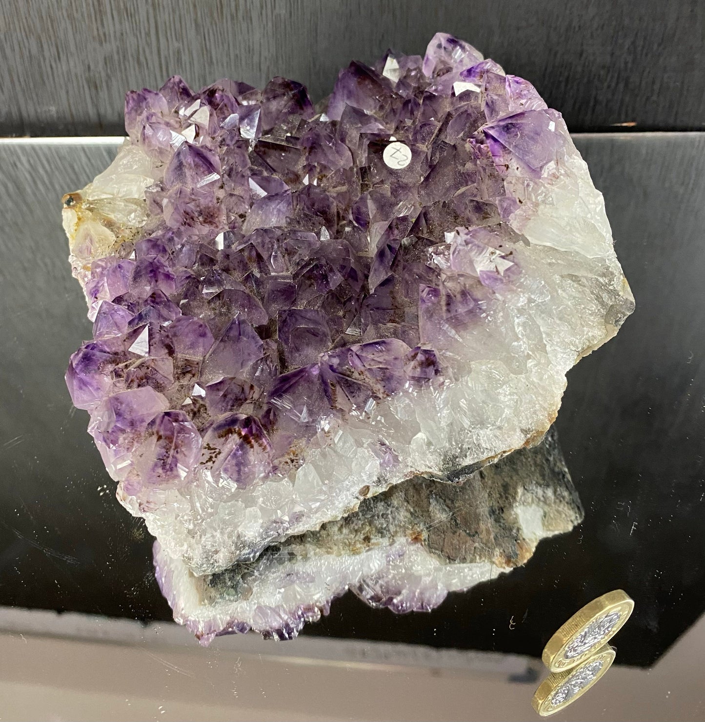 AM27) Large Amethyst Crystal Natural Geode