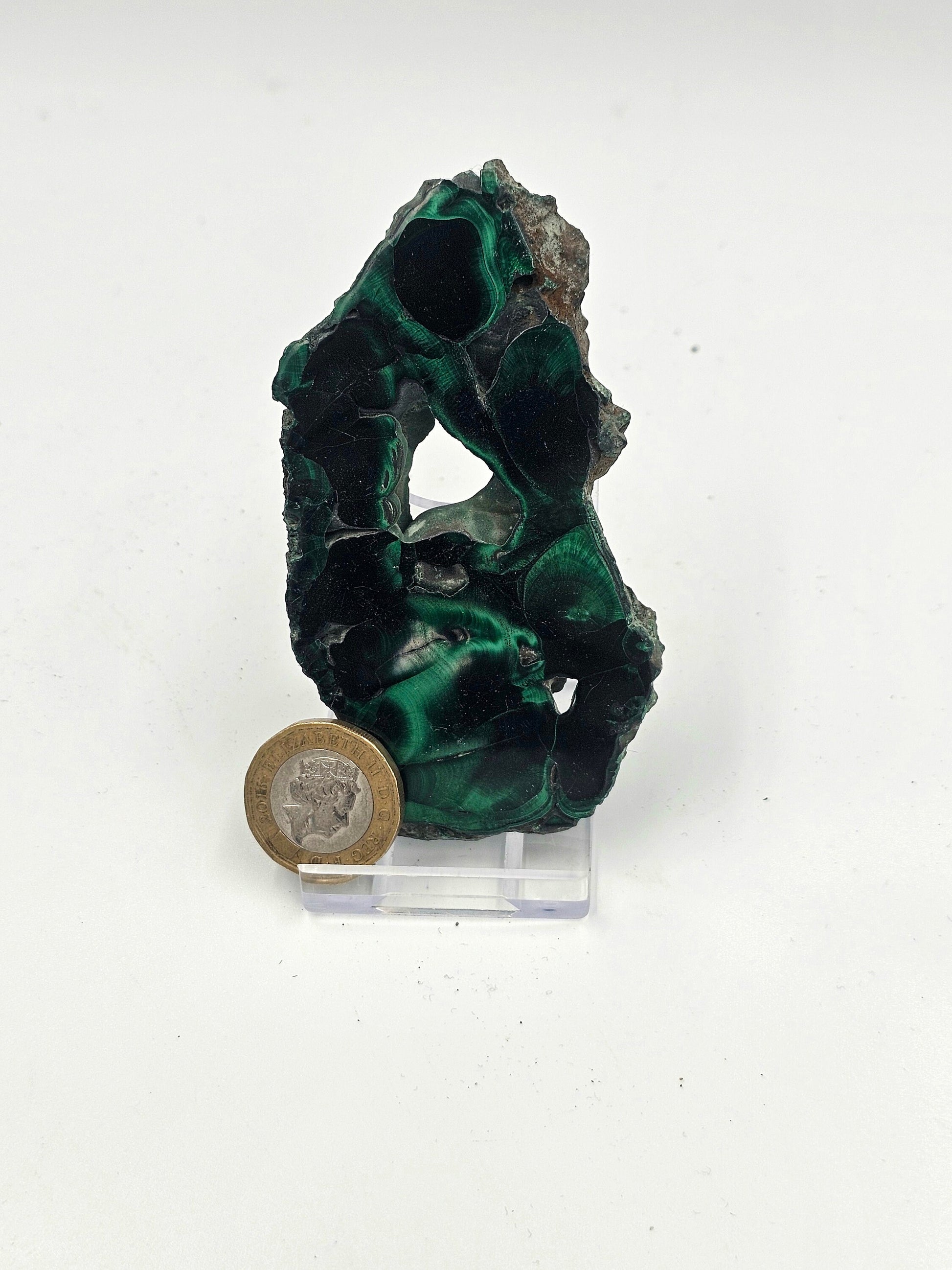 unique polish malachite