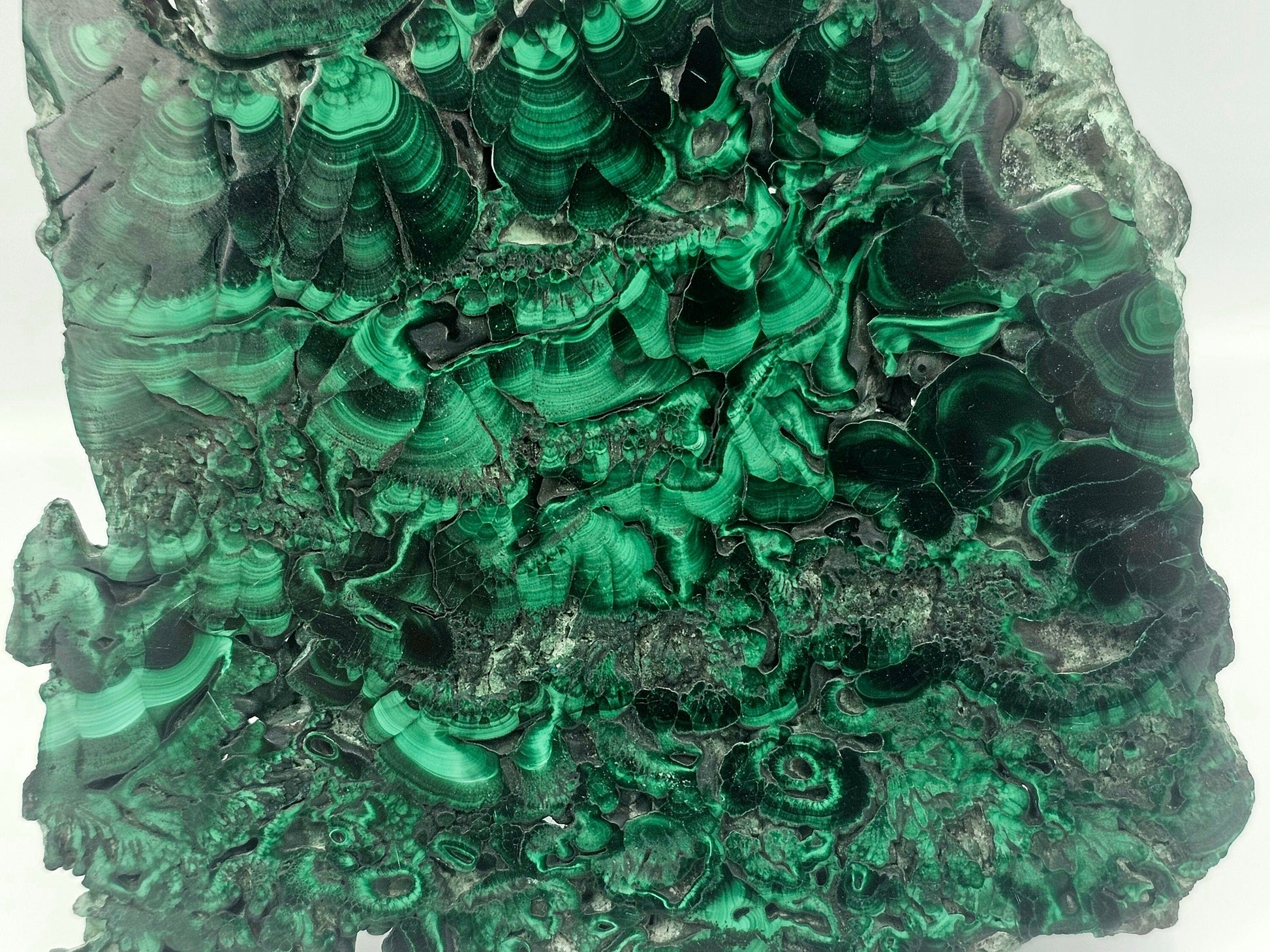 green crystals