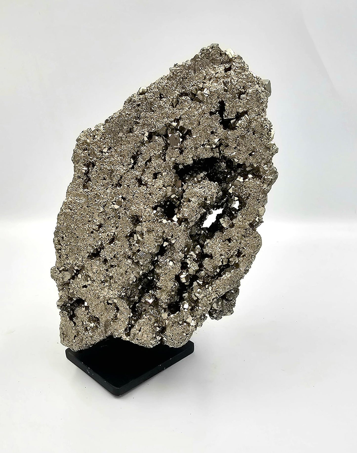 XL Pyrite Crystal on Display Stand (#1)