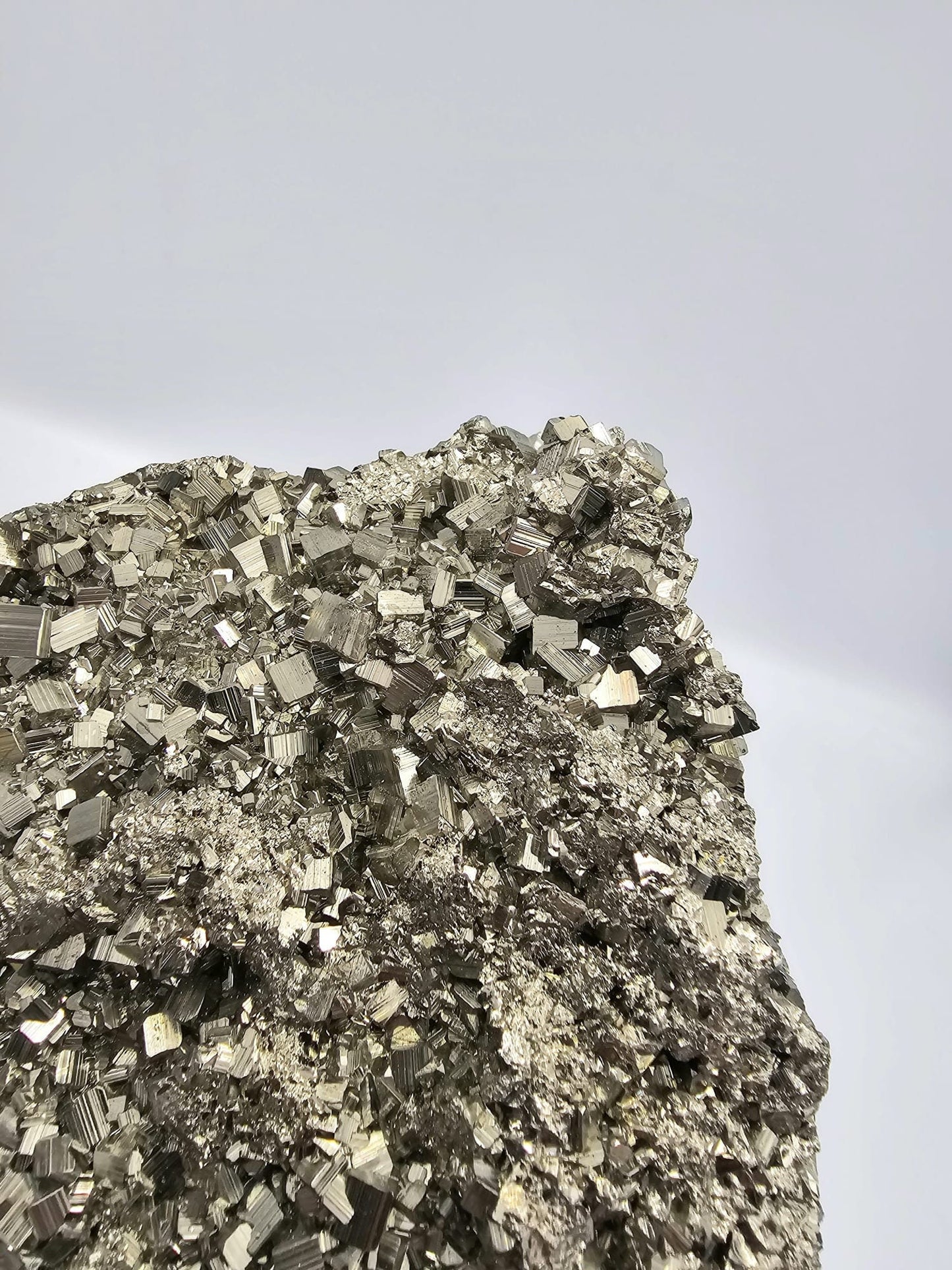 XL Pyrite Crystal on Display Stand (#1)