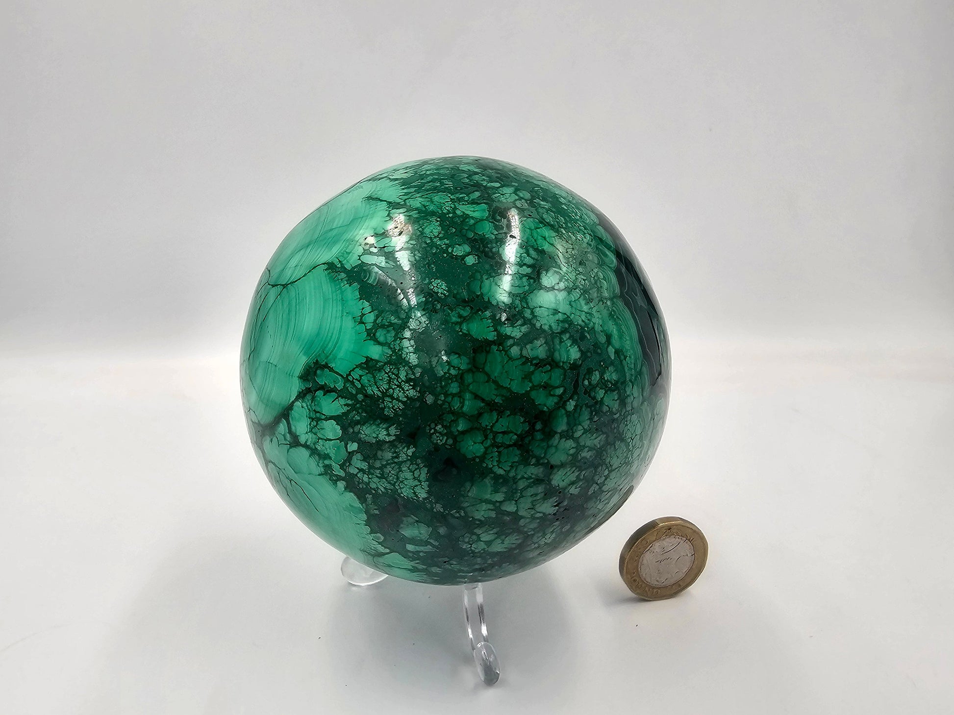 large crystal spheres