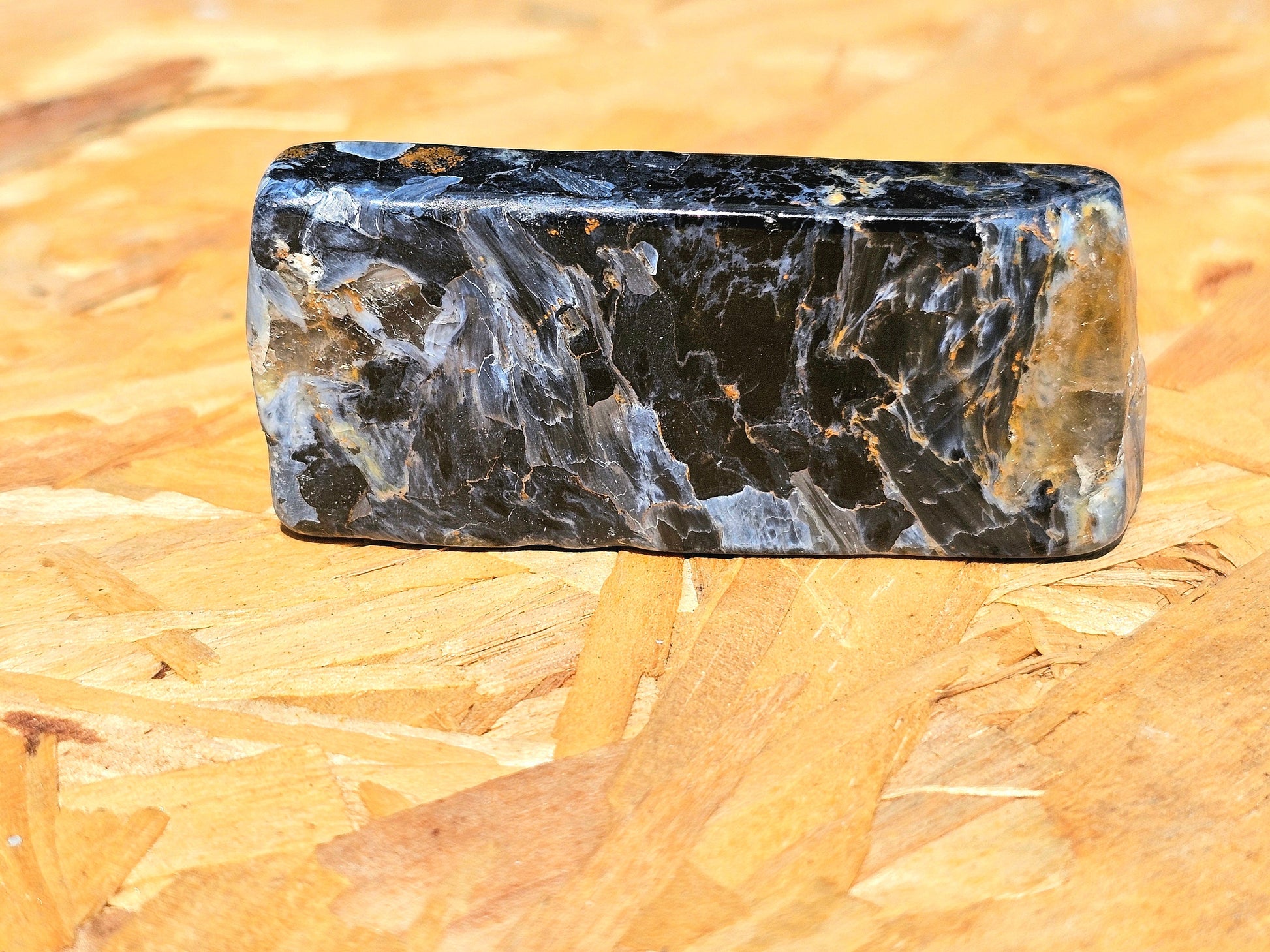 Large Pietersite Crystal Slice