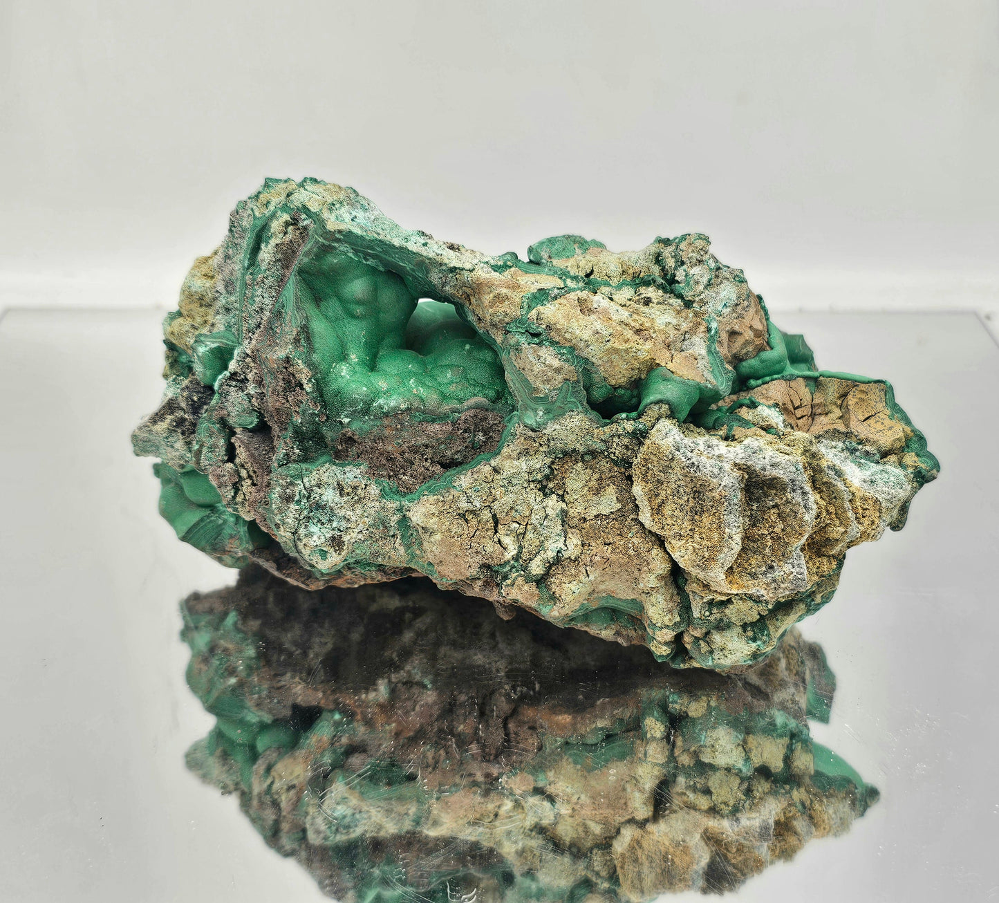 Large Malachite Bohydrional Crystal