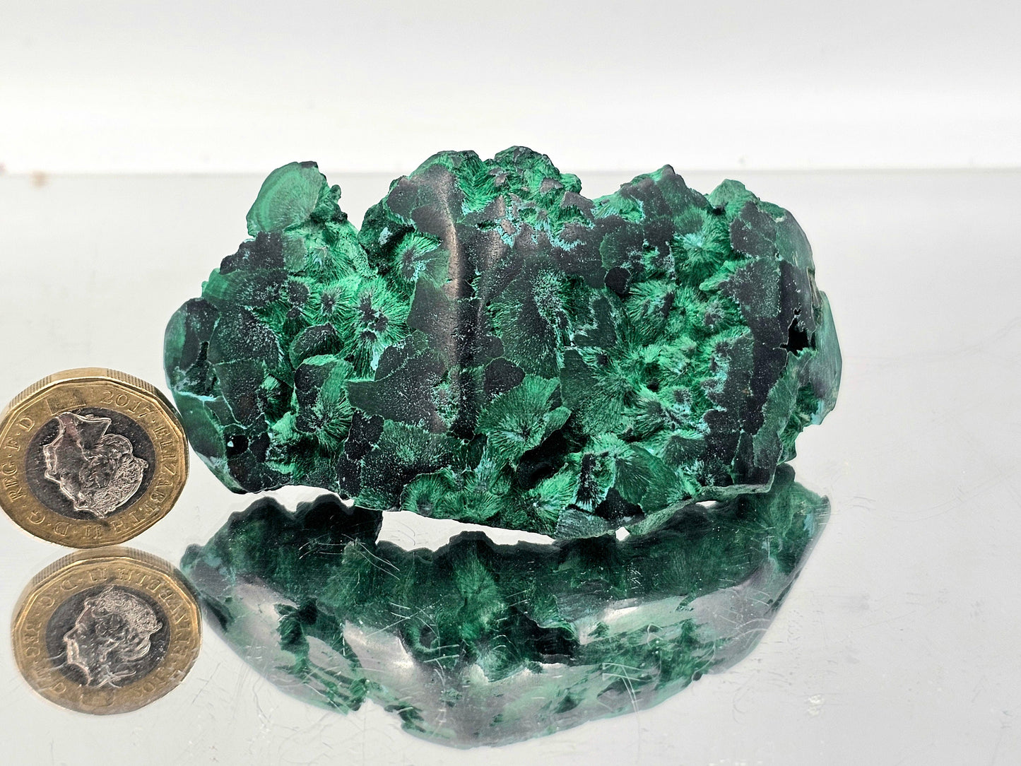 Velvet Malachite Crystal Seni Polished (#1)