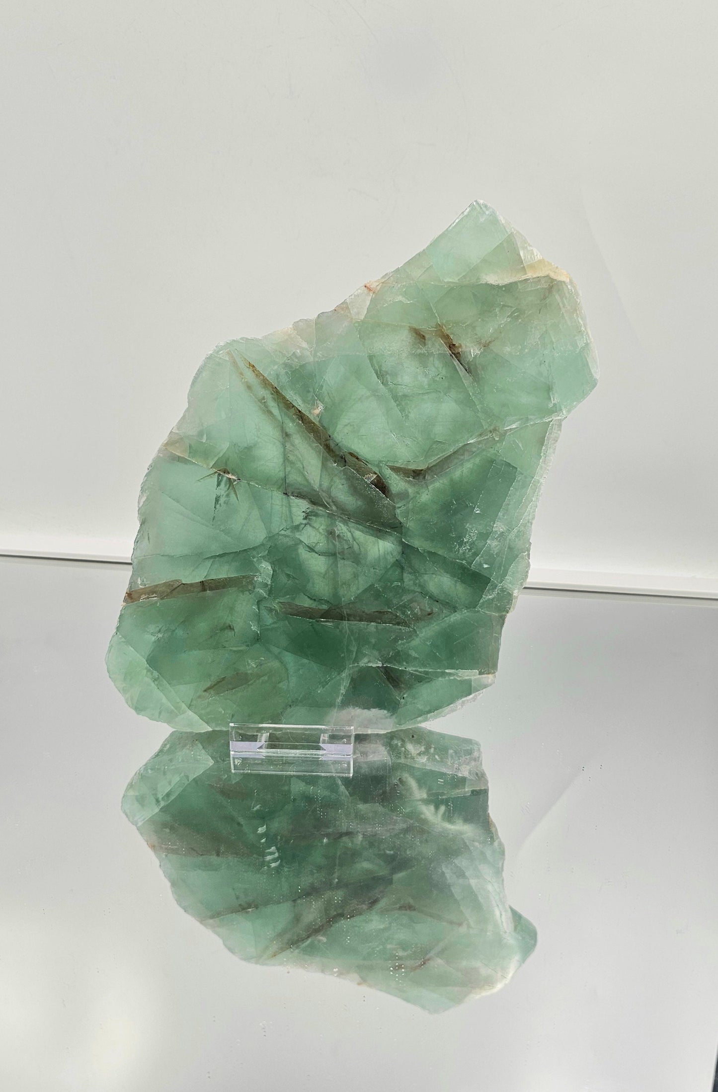 Extra Large Fluorite Crystal Slice (#2)